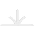 thumbnail image 2 of 96"W x 48"H x 2"D x 6"F, 12/12 Pitch, Richland Architectural Grade PVC Gable Bracket, 2 of 9