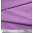thumbnail image 2 of Soimoi Modal Satin Fabric Artistic Flower & Dots Print Sewing Fabric Yard 42 Inch Wide, 2 of 3