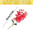 thumbnail image 3 of 1Bunch Artificial Delphinium Flowers Faux Snapdragon Flowers Fake Silk Flowers with Stems for Wedding Bouquet Home Party Garden Outdoor Decor, European Style Artificial Flowers, Deep Pink, 3 of 5