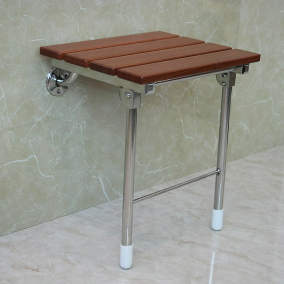 DENEST Folding Stool Shower Chair Bench Seat Wall Mount Shower Room Bathroom Chair160kg