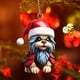 thumbnail image 4 of Decoración Del Hogar con Forma de Perro Plano, Decoración Del Árbol de Navidad., 4 of 4