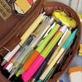 thumbnail image 3 of Pencil Case Large Capacity Multi Function Student Pen Bag Canvas for Home School Classroom, 3 of 3