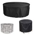 thumbnail image 3 of Cubierta para mesa de jardín, Cubierta para muebles de jardín Lona impermeable de poliéster 210D Cubierta para muebles de jardín Cubierta para muebles a prueba de polvo para mesas de jardín, sillas, sofá,280*110 CM oso de fresa Electrónica, 3 of 5