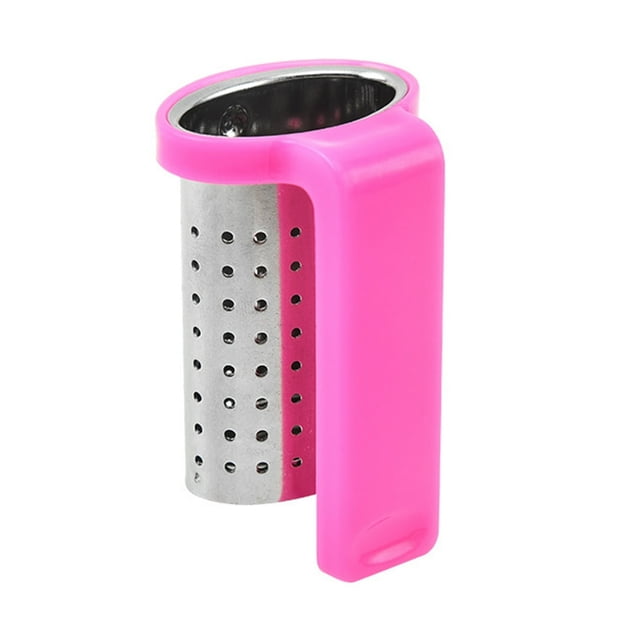 MesaSe Tea Strainer Food Grade Rust-proof Stainless Steel Hanging On Cup Style Tea Infuser With Handle for Home