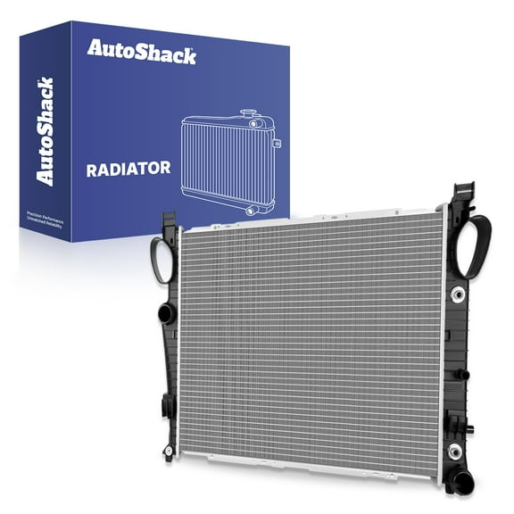 Autoshack Radiator Compatible with Mercedes-Benz, SL500 2003-2006 S430 2000-2006 S500 2000-2006 SL550 2007-2012 CL55 AMG 2001-2002, V8 4.3L 5.0L 5.5L, with Transmission Oil Cooler
