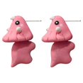 thumbnail image 2 of Guodhu Cute Small Dinosaur Earrings for Women, Alloy Metal Dangle Earrings, Unique Gifts for Girlfriend Daughter, Lightweight Fashion Jewelry, 1 Pair, 2 of 2