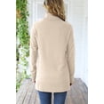 thumbnail image 6 of Anygrew Women Pullover Sweater Long Sleeve Casual Sweaters for Women Turtleneck Knit Jumper, 6 of 6