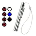 thumbnail image 1 of Cat Toy Interactive Penlight for Indoor Cats Dog Chaser Toys Small Light Wand Toy for Pets Playing Training Exercise Entertain Tools 7 in 1 Dog Cat Funny Toy USB Rechargeable, 1 of 7
