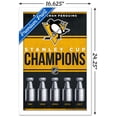 thumbnail image 3 of NHL Pittsburgh Penguins - Champions 23 Wall Poster, 14.725" x 22.375" Framed, 3 of 5