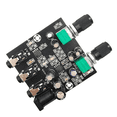 thumbnail image 3 of 2Way 2CH 2 in 1 Out Stereo Audio Signal Mixer Mixing Board for One Way Reverb Output Headset Amplifier with Case, 3 of 6