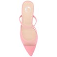 thumbnail image 5 of Journee Womens Allana Slip On Kitten Heel Mule Pumps, 5 of 10