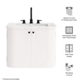 thumbnail image 2 of Zia 24" Wall-Mount Bathroom Vanity with Marble Sink in Ivory, 2 of 11