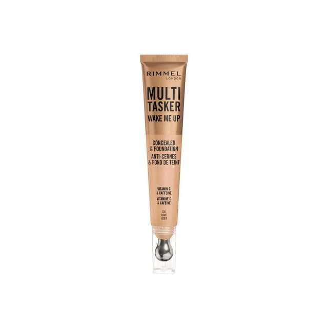 Multi-Tasker Wake Me Up, Concealer & Foundation, Brightens, Corrects, Buildable Coverage, Radiant Finish, Vegan Formula