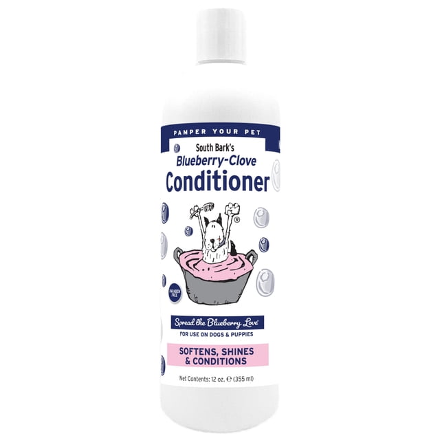 Acondicionador para mascotas South Bark's Blueberry-Clove 355 ml para perros