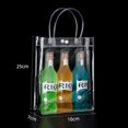 thumbnail image 1 of Bolso de mano transparente de PVC, bolsa de regalo de boda, bolsa de plástico para compras para estudiantes, bolsa de embalaje para té con leche, bolsa de regalo de mano, 1 of 1