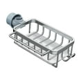thumbnail image 3 of Estante de almacenamiento para grifo de cocina, soporte para esponja, colgador de paño de jabón fácil de limpiar para baño, cocina, lavadero argén, 3 of 8