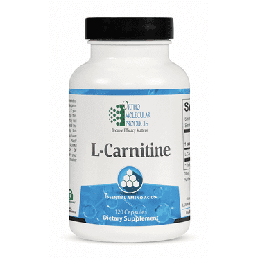 L-Carnitine (120 capsules) by Ortho Molecular Products 120ct