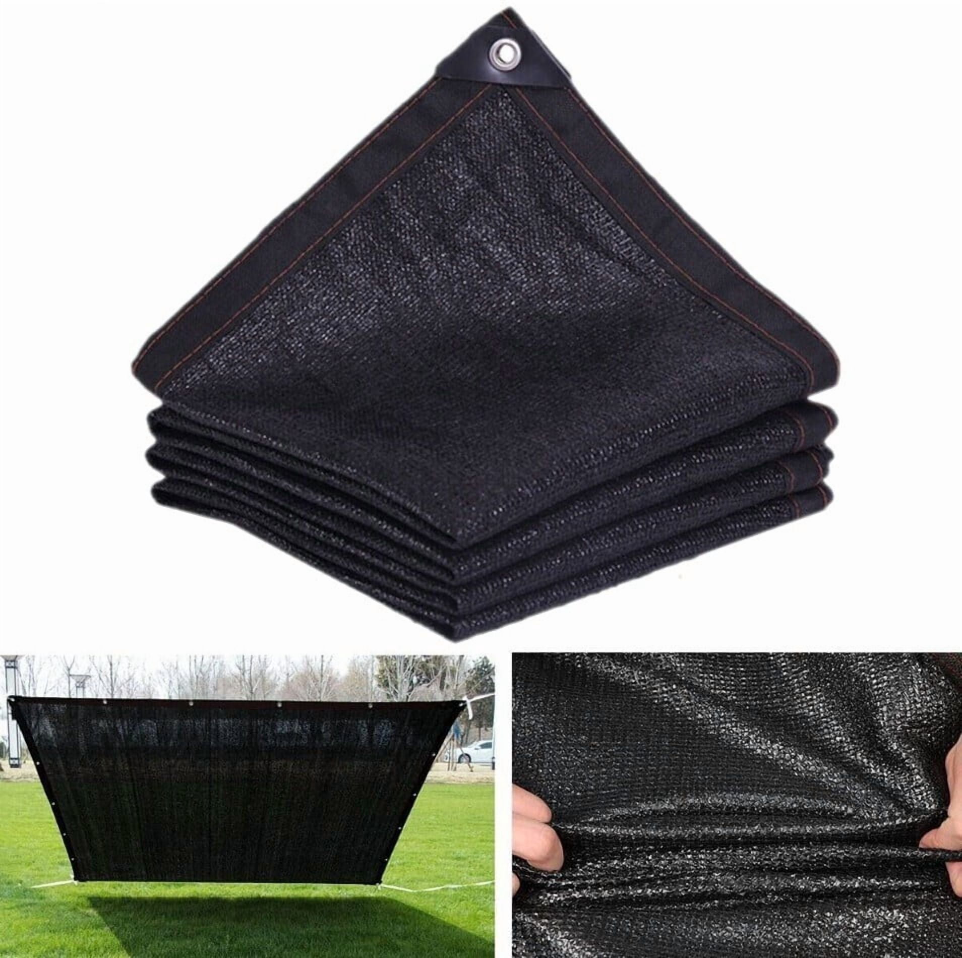 85% UV Block Sun Shade Cloth – PE Mesh Fabric, Breathable, Cooling, Water-Permeable, for Garden, Patio, Roof, Carport – 3x3m / 3x6m
