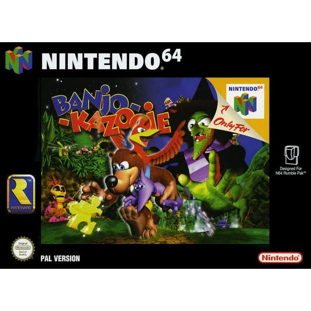 Banjo-Kazooie Game Card For Nintendo 64 N64 US Version