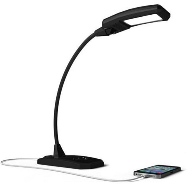 Newhouse Lighting NH-LEDSDU-B 6 Watt LED USB Desk Lamp, Black