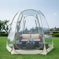 thumbnail image 4 of Bubble Tent Pop up Canopy Family Camping Gazebo 10x10 Beige, 4 of 12