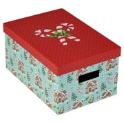 American Greetings, Christmas Gift Box, Ginger Bread House Design (1-Count)