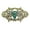 Green, variant on Faship George Green Rhinestone Crystal Spider Barrette For Halloween