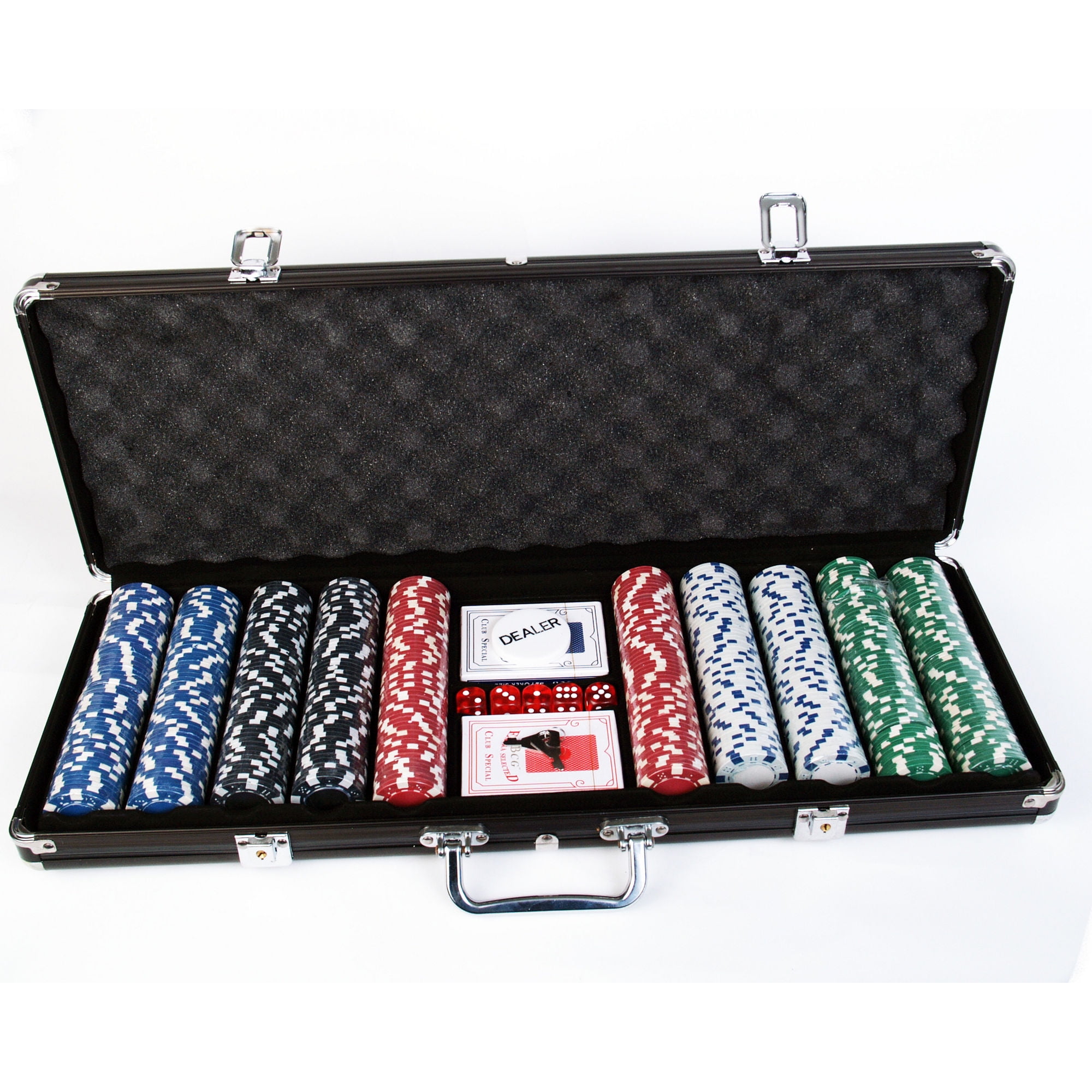 500 Chip Poker Game Set - Walmart.com
