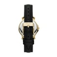 thumbnail image 2 of Relic by Fossil Women's Matilda Three-Hand Gold Tone Metal & Black Leather Watch, 2 of 3