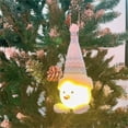 thumbnail image 3 of Franhais Light Up Snowman Christmas Tree Ornaments Christmas Hanging Decorations, Glowing Snowman Doll Pendants for Holiday, 3 of 5