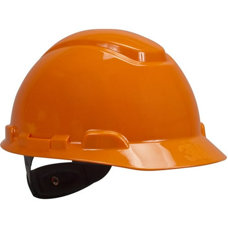 - 3M H-706R Orange 4 Point Ratchet Suspension Hard Hat