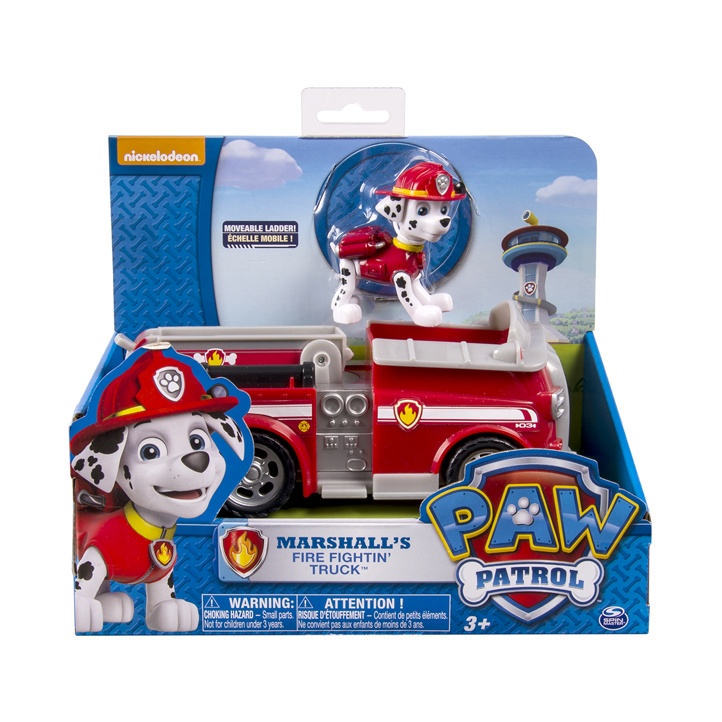 Paw Patrol Marshall's Fire Fightin' Truck, Vehicle and Figure - image 5 of 6