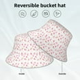 thumbnail image 4 of Kdxio Reflective Bucket Hat - Tulips Flowers Print Bucket Hat for Men,Women, 4 of 9