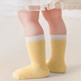 thumbnail image 7 of Baby Toddler Socks Cotton Crew Socks For Boys Girls Color-blocked Socks Infants First Walking Socks 0-12 Months 1T 2T 3T 4T 5T Kids, 7 of 7