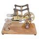 thumbnail image 4 of Kit de Modelo de Motor Stirling ANGGREK Modelo Experimental Físico Dorado 17 x 13 x 9,5 cm, 4 of 8