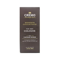 Cremo Cologne for Men, Reserve Collection, No. 21 Bold Exotic, Vintage Suede, 3.4 fl oz