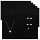thumbnail image 1 of 6 Pcs Insert Display Pads for Jewelry Storage Box Multiple Slots Sponge Mats Trays for Rings Earrings, 1 of 3