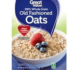 Great Value: Oven-Toasted Old Fashioned Oats, 42 Oz
