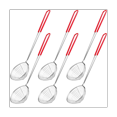 thumbnail image 1 of 6 Pieces Stainless Steel Mesh Skimmer Spoon Hot Pot Strainer Scoops for Kitchen Cooking Frying Food, 1 of 1