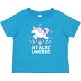 thumbnail image 3 of Inktastic My Aunt Loves Me Unicorn Girls Baby T-Shirt, 3 of 5