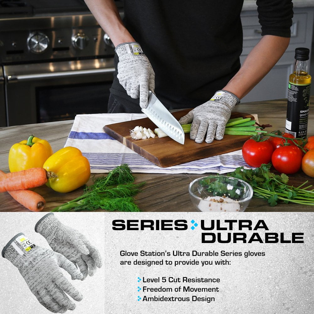 ATG Glove Solutions 44-3745/12 Guanti da lavoro di sicurezza - Protezione resistente al taglio - MaxiCut Ultra - Taglia 12 / XXXL