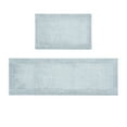 thumbnail image 2 of Home Essence Reversible 100% Cotton Tufted Bath Rug, 3000 GSM Ultra Absorbent, 24"W x 34"L, Blue, 2 of 6