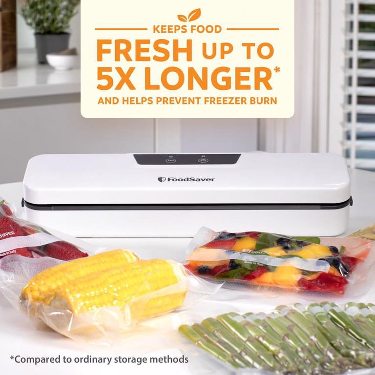 FoodSaver, Food Vacuum Sealer, White, Model Not Specified