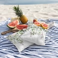 thumbnail image 5 of Outdoor Pillow Cover Watercolor Eucalyptus Leaves Set of 2 Waterproof Throw Pillowcases Flowers Berry Plant Decorative Patio Furniture Pillows for Couch Garden Indoor & Outdoor Use, 5 of 9