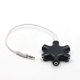 thumbnail image 2 of WRISTBIQUE Splitter De Auriculares 3.5mm Negro Con Cinco Y Cable Auxiliar Para, 2 of 8