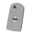 thumbnail image 1 of Coche 2 Botones Shell de Silicona Remoto Cubierta de Caja para Coches gris, 1 of 8