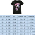 thumbnail image 2 of Little Girls Aphmaus T Shirt for Toddler Kids T-Shirt Graphic Short Sleeve Clothes Summer Cotton Tops Cute Anime Blouse 4-13 Years, 2 of 2