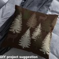 thumbnail image 2 of Homewish Brown Elk Deer Fabric by the Yard 2 Yards for Kids, Rustic Pine Tree Sewing Fabric, Jungle Wildlife Animal Fabric for Sewing, Breathable Home Decor, 2 of 6