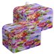 thumbnail image 1 of "Funda para tostadora de 2 rebanadas, funda protectora para utensilios de cocina, para electrodomésticos de cocina, con diseño de flores estilo shabby chic vintage", 1 of 6