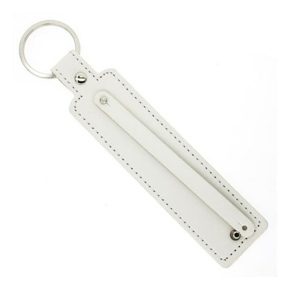 14 Colors Stickout PU Leather Keychain Business Gift Leather Keychain Men Women Car Keystrap Waist Wallet KeyChains